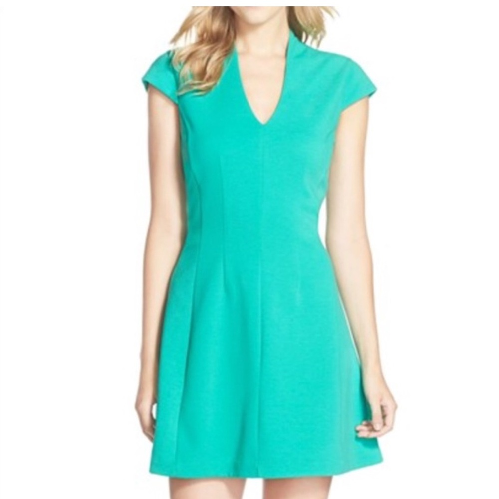 Lilly Pulitzer Bree Ottoman Stripe V-Neck Dress